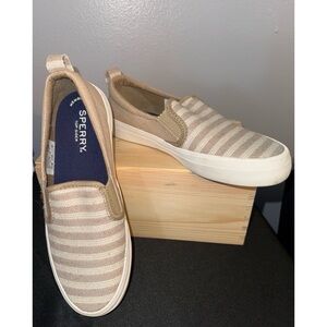 Sperry Crest Twin Gore Striped Shoes
